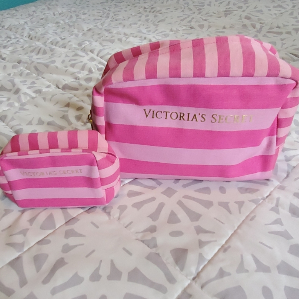 Victoria Secret Large and Small Cosmetic Case